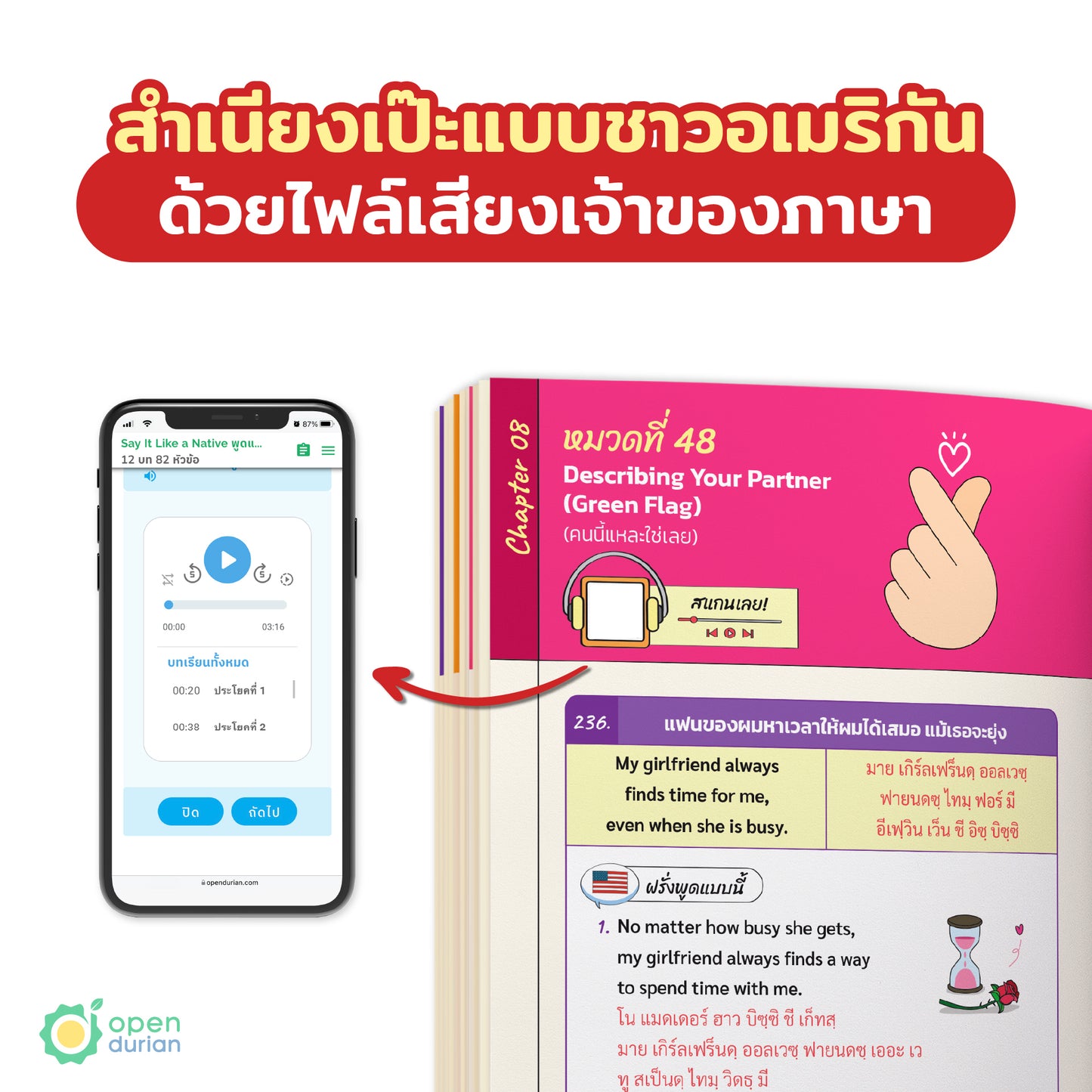 แพ็กคู่พูดโปร! หนังสือ Say It Like A Native เล่มที่ 1 & เล่มที่ 2 by OpenDurian