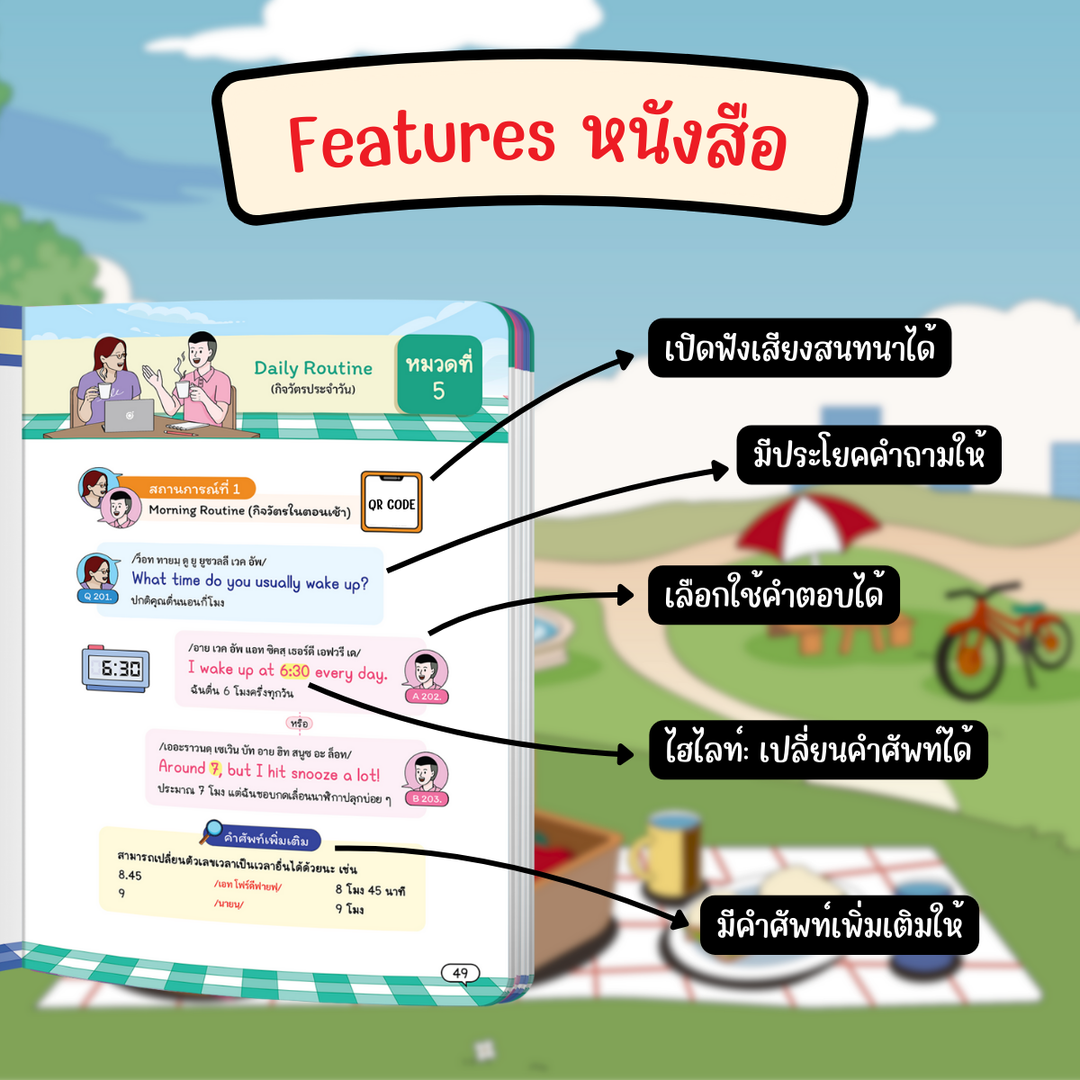 หนังสือ "Conver ถาม-ตอบ หมวดชีวิตประจำวัน by KruDew"