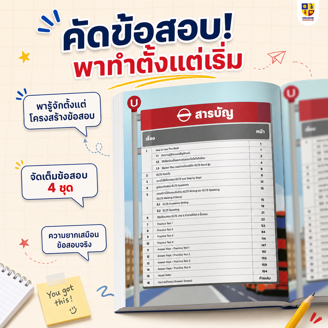 IELTS Pump Up ตะลุยโจทย์เสมือนจริงกว่า 336 ข้อ