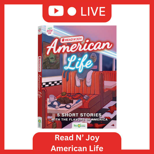 [LIVE_KRUDEW] Read N’ Joy: American Life