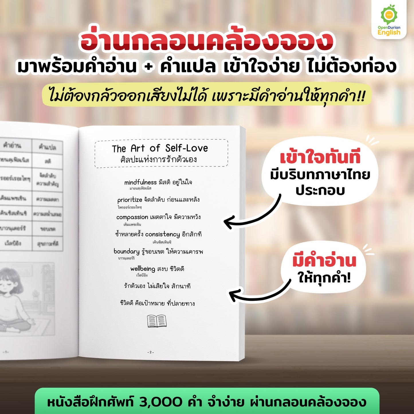 หนังสือเก่งศัพท์ในชีวิตประจำวัน 3,000 คำ จำง่าย ผ่านกลอนคล้องจอง By KruDew [KD]