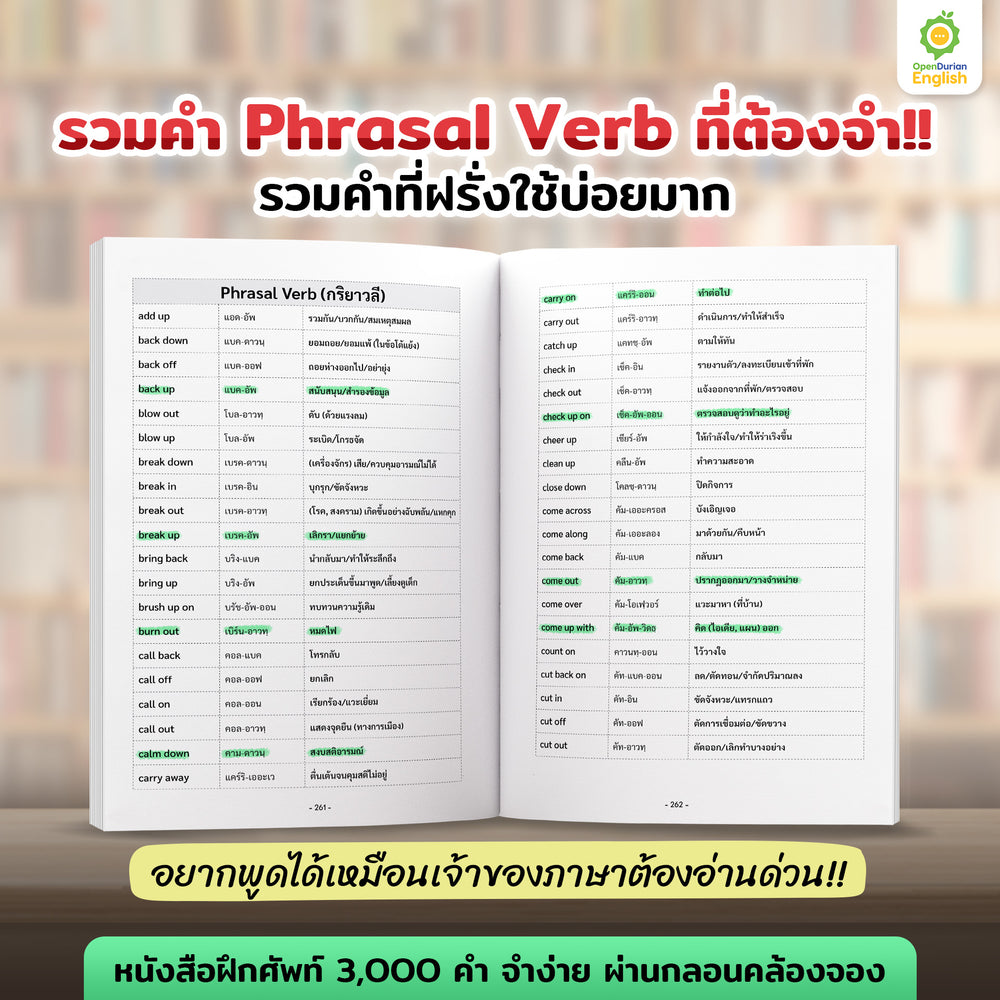 หนังสือเก่งศัพท์ในชีวิตประจำวัน 3,000 คำ จำง่าย ผ่านกลอนคล้องจอง By KruWan [KW]
