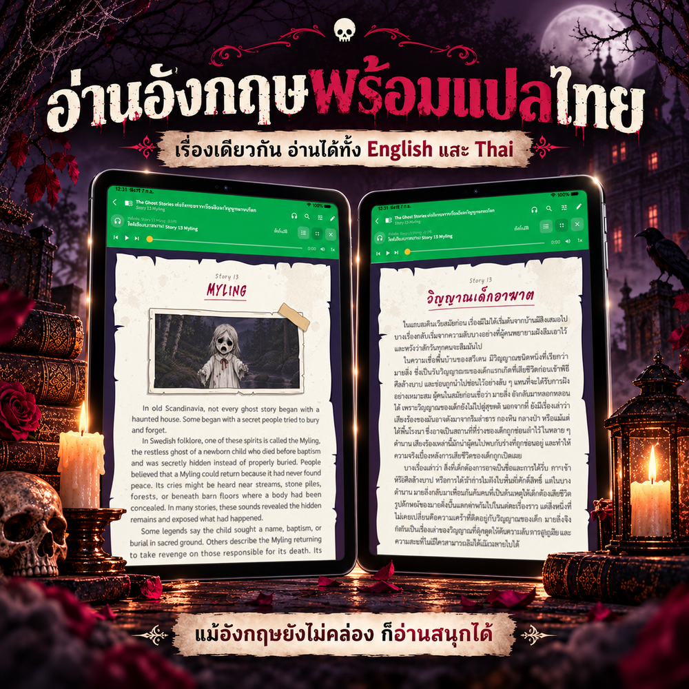 The Ghost Stories เก่งอังกฤษจากเรื่องผีและวิญญาณรอบโลก