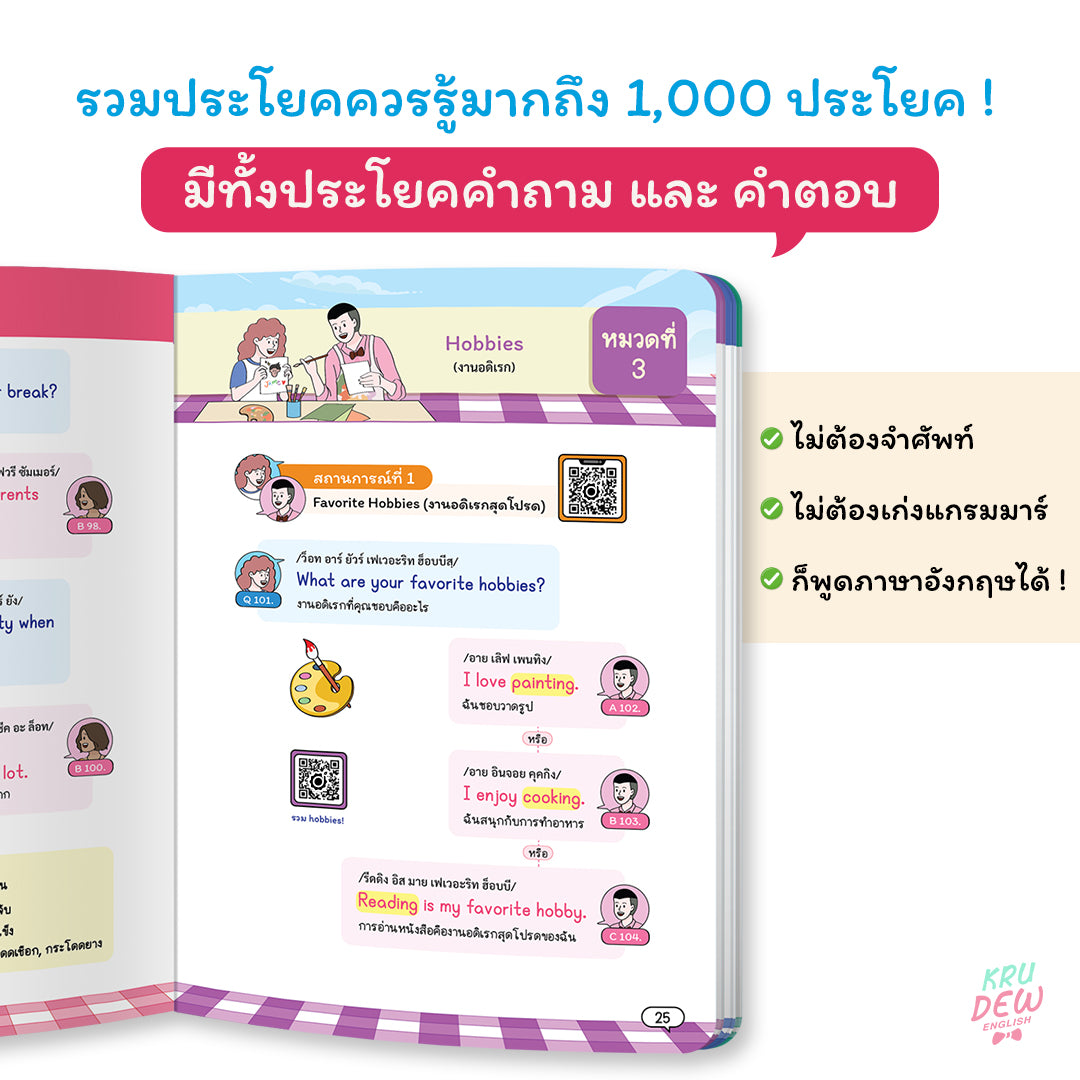 แพ็กรวมประโยคสำเร็จรูปถาม ตอบ พูด มันส์ 5,000 ประโยค!!!