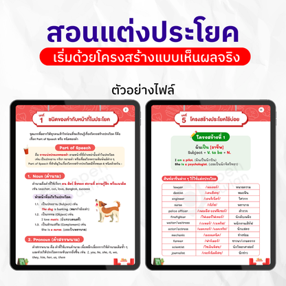 E-Book: ຂຽນປະໂຫຍກຈາກໂຄງສ້າງ Eng ພື້ນຖານ 