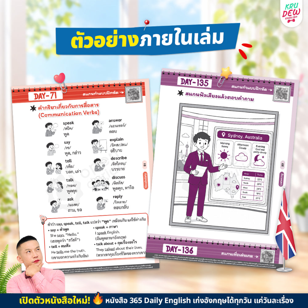 365 Daily English เก่งอังกฤษวันละ 1% เรียนจบเก่งจริง 37 เท่า! [KD]