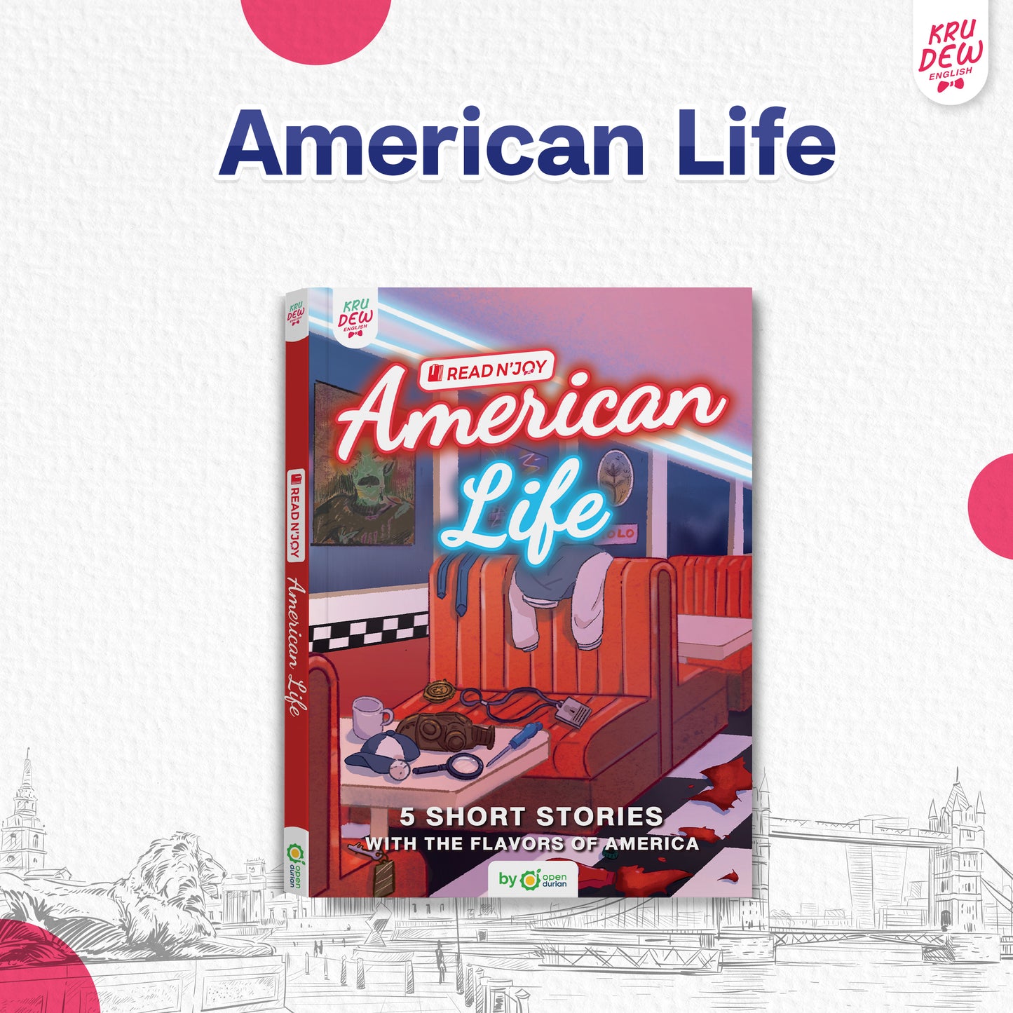 หนังสือ Read N’ Joy: American Life